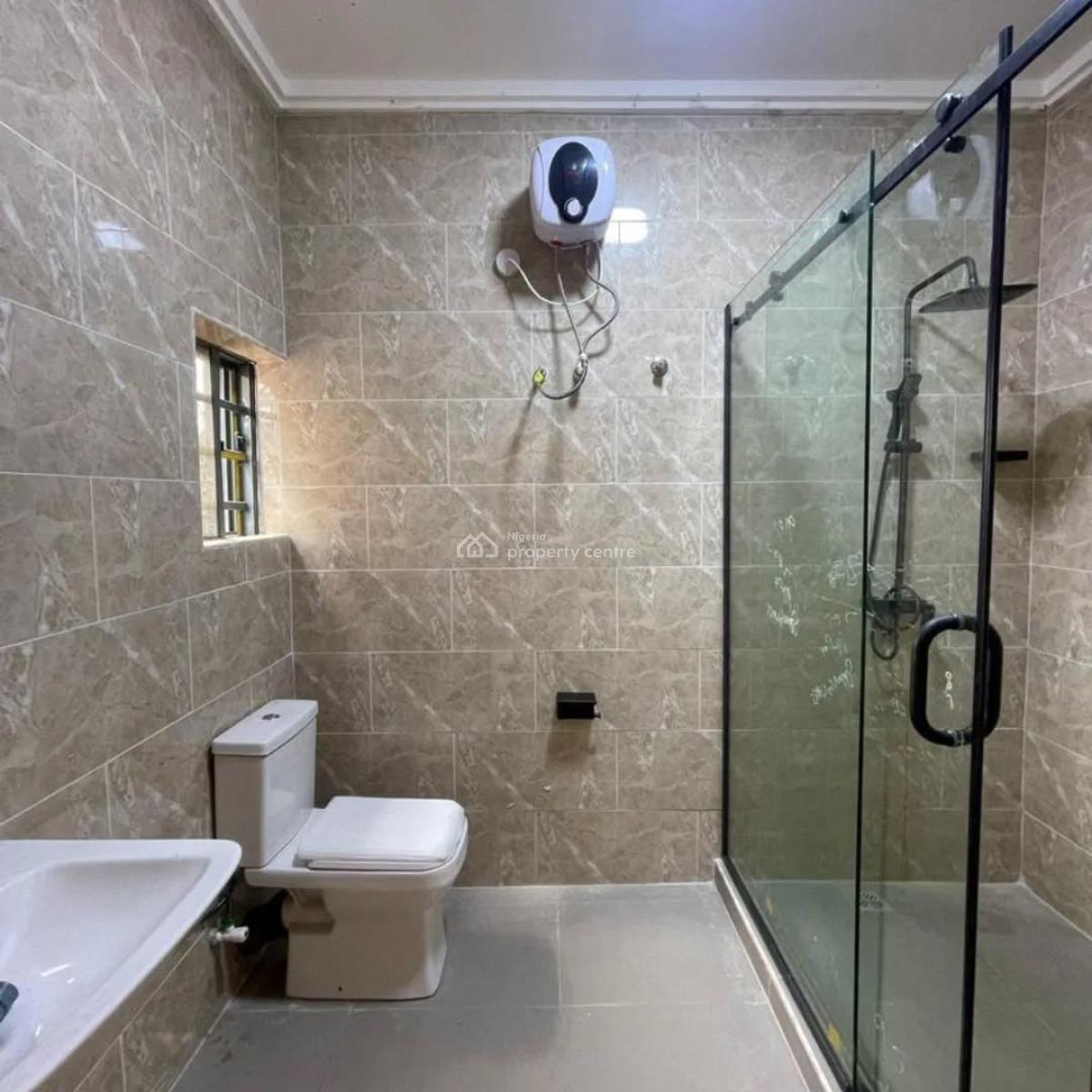 Spacious Four Bedroom Semi Detached Duplex with Gate House and Bq, Sangotedo, Ajah, Lagos, Semi-detached Duplex for Sale
