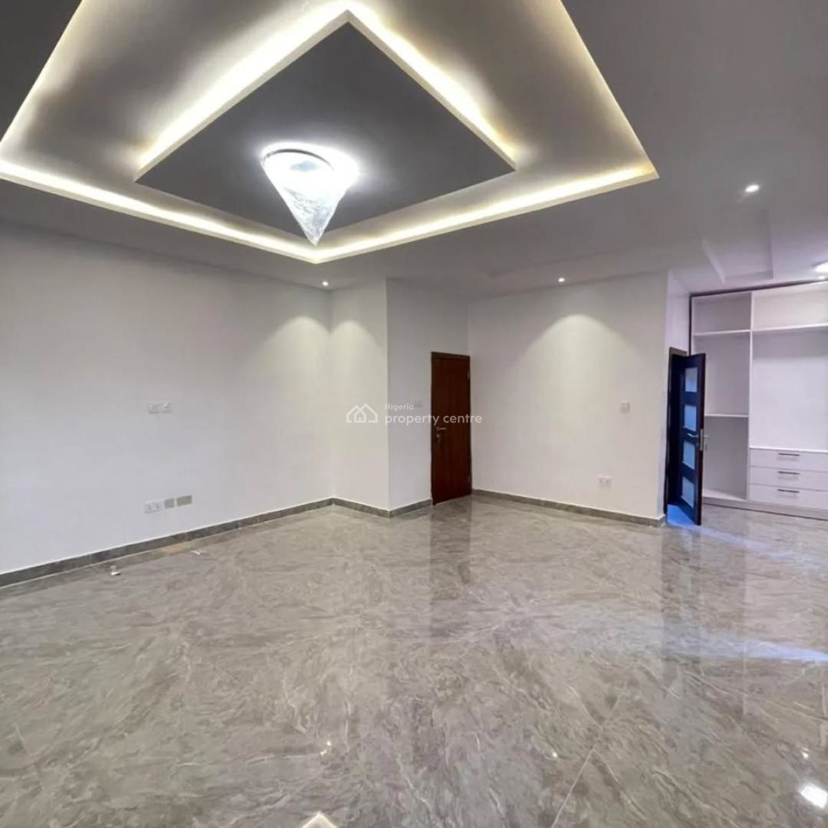 Spacious Four Bedroom Semi Detached Duplex with Gate House and Bq, Sangotedo, Ajah, Lagos, Semi-detached Duplex for Sale