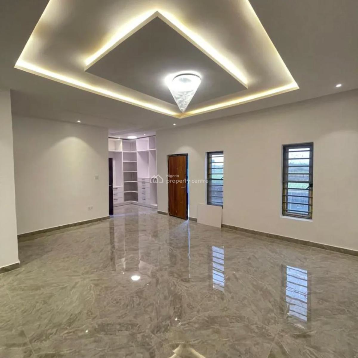 Spacious Four Bedroom Semi Detached Duplex with Gate House and Bq, Sangotedo, Ajah, Lagos, Semi-detached Duplex for Sale