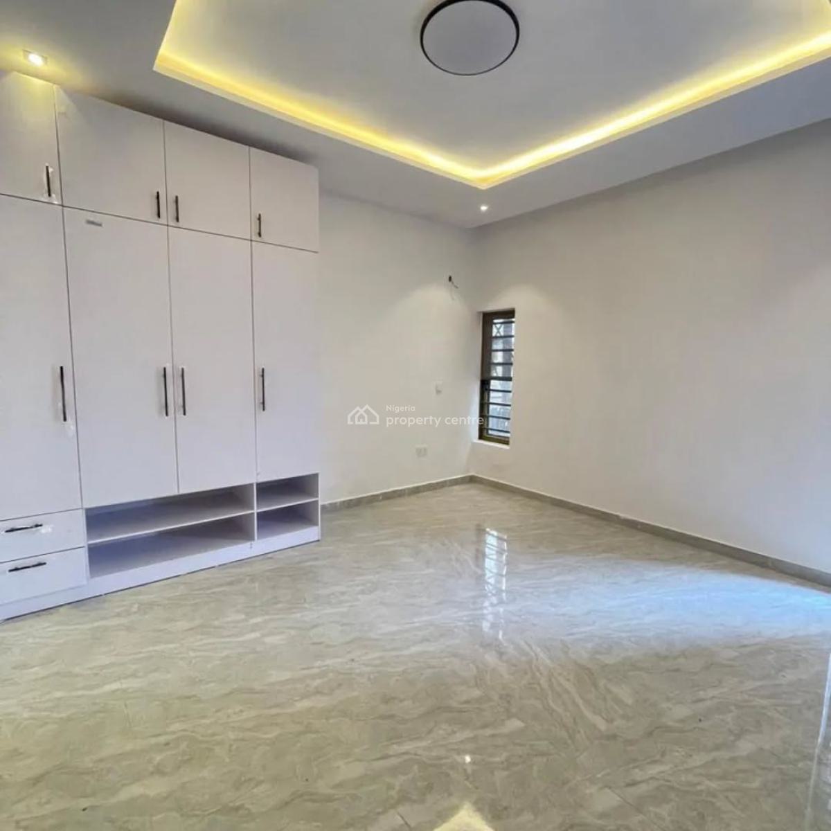 Spacious Four Bedroom Semi Detached Duplex with Gate House and Bq, Sangotedo, Ajah, Lagos, Semi-detached Duplex for Sale