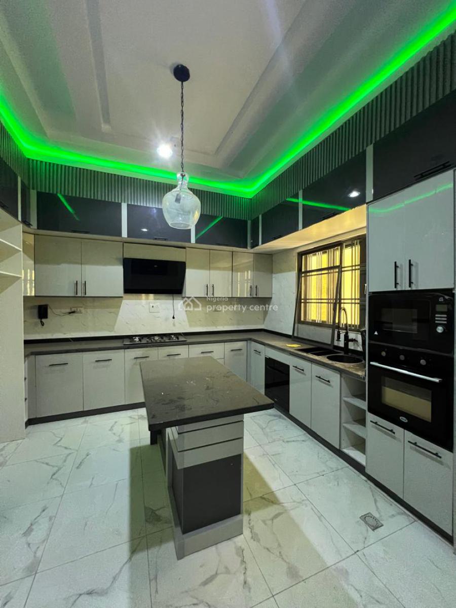 Brand New Stunning 5bedrooms Semi-detached Duplex with a Room Bq, Off Adamu Alero Street, Guzape District, Abuja, Semi-detached Duplex for Rent
