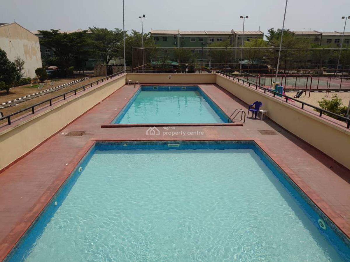 Serviced Two (2) Bedroom Flat + Swimming Pool & Sports Courts, Ilasan, Lekki, Lagos, Flat / Apartment for Rent