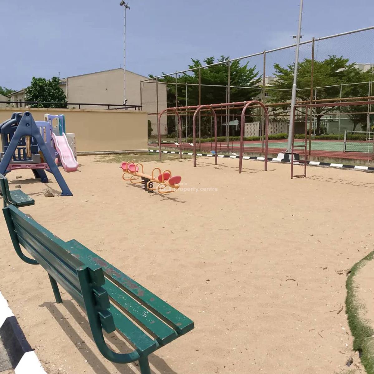 Serviced Two (2) Bedroom Flat + Swimming Pool & Sports Courts, Ilasan, Lekki, Lagos, Flat / Apartment for Rent