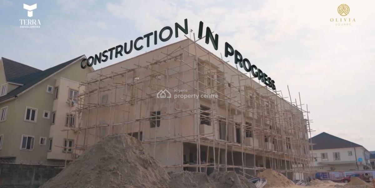 Shell Finished 2bedroom Maisonnette, Olivia Square, Osapa, Lekki, Lagos, Terraced Duplex for Sale