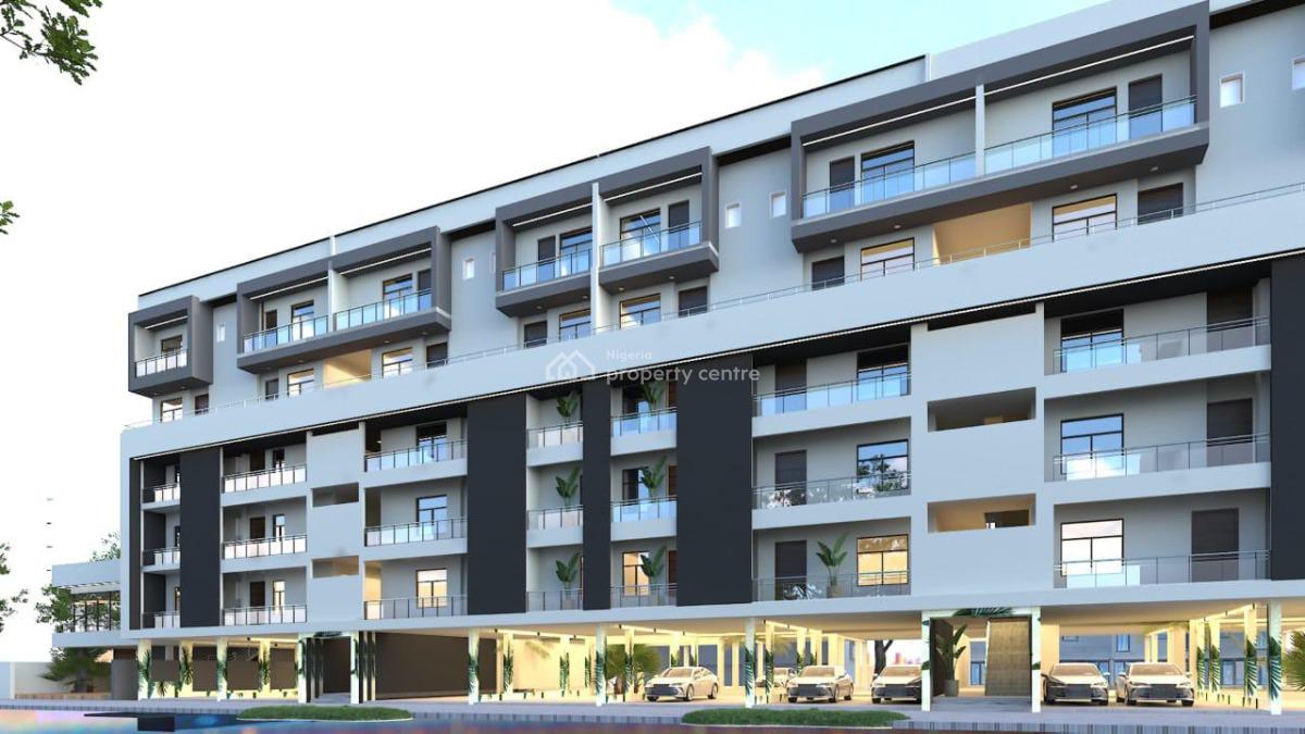 2 Bedroom Apartment with Bq Luxury Shell Finishing, By Vgc, Ikota, Lekki, Lagos, Block of Flats for Sale