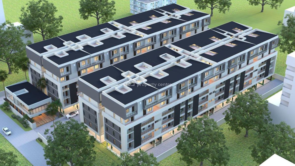 2 Bedroom Apartment with Bq Luxury Shell Finishing, By Vgc, Ikota, Lekki, Lagos, Block of Flats for Sale