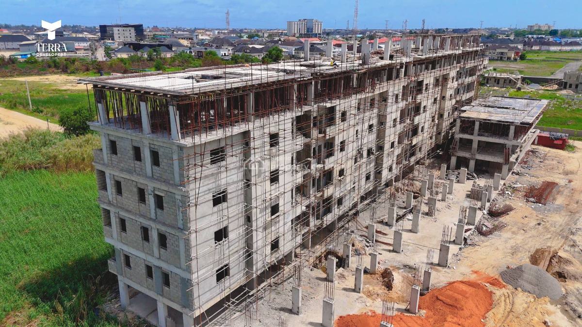 2 Bedroom Apartment with Bq Luxury Shell Finishing, Vgc, Lekki, Lagos, Block of Flats for Sale