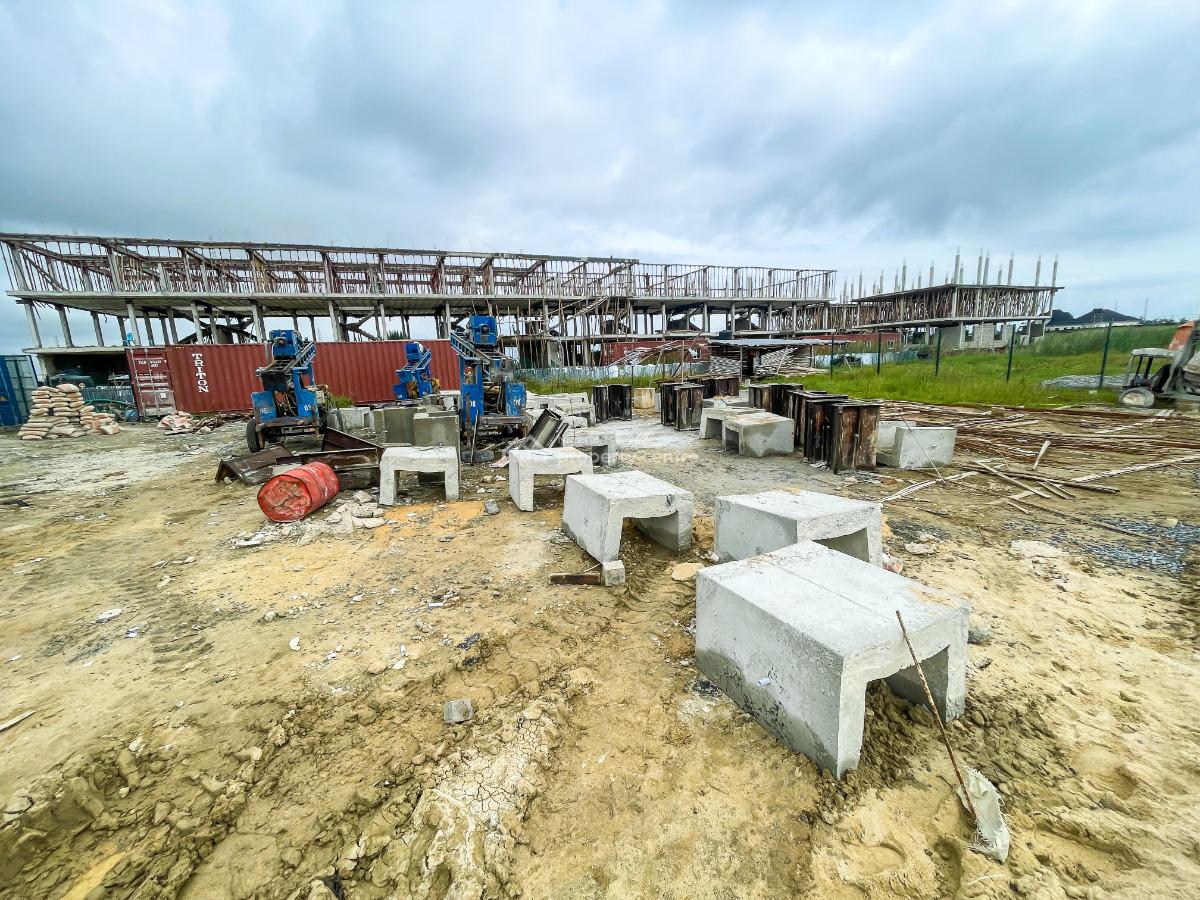 2 Bedroom Apartment with Bq Luxury Shell Finishing, Vgc, Lekki, Lagos, Block of Flats for Sale
