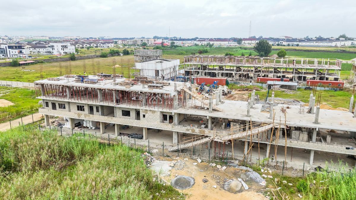 2 Bedroom Apartment with Bq Luxury Shell Finishing, Vgc, Lekki, Lagos, Block of Flats for Sale