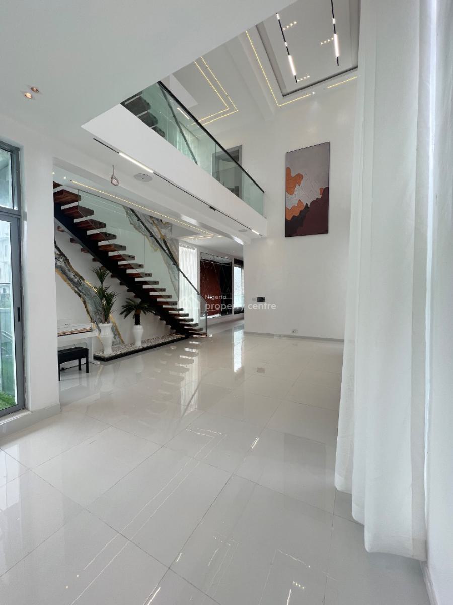 Contemporary 5 Bedroom Detached House on Three Floors, Osapa, Lekki, Lagos, Detached Duplex for Sale
