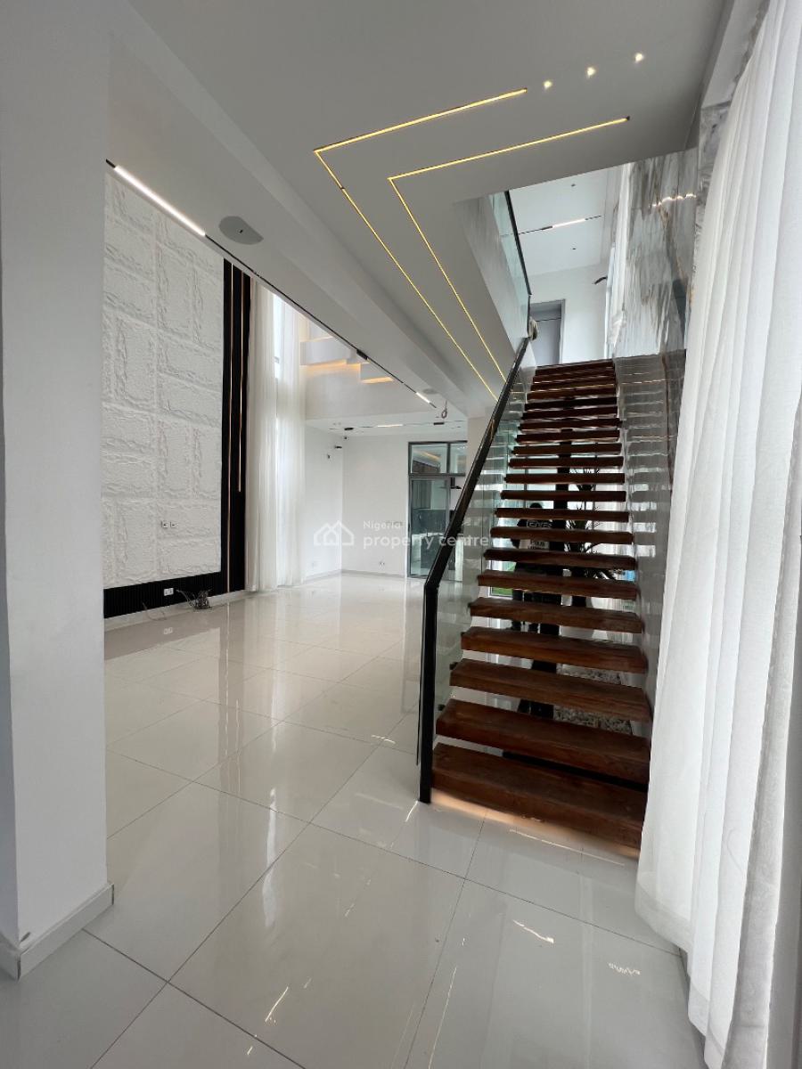 Contemporary 5 Bedroom Detached House on Three Floors, Osapa, Lekki, Lagos, Detached Duplex for Sale