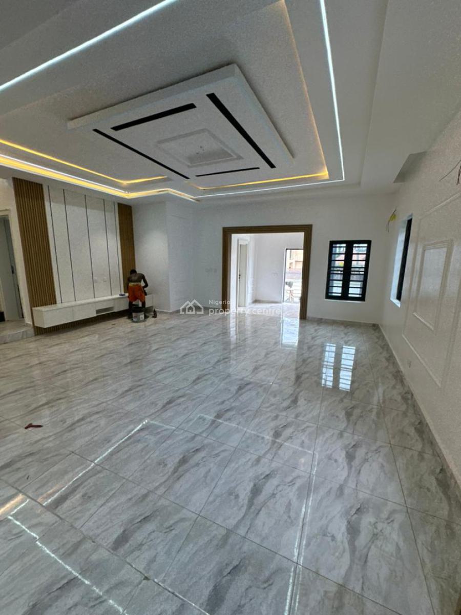 Brand New Stunning 4 Bedrooms Detached Duplex with 2 Rooms Bq, in an Estate, Life Camp, Abuja, Detached Duplex for Sale