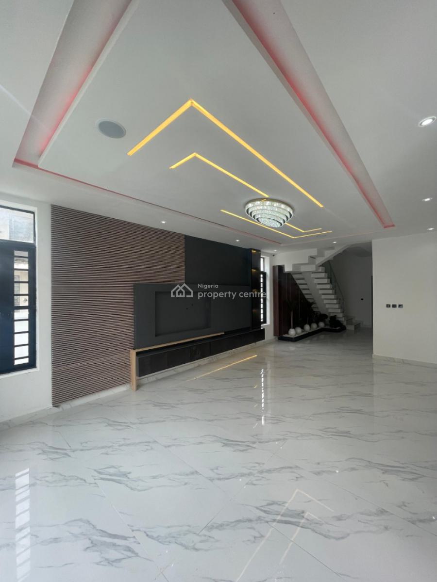 Luxury 5 Bedroom Detached Duplex with Bq, Chevron Lekki Lagos, Lekki, Lagos, Detached Duplex for Sale