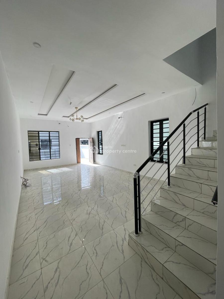 Luxurious 4bedrooms Semi- Detached Duplex with Bq, 2nd Toll Gate,lekki, Lekki, Lagos, Semi-detached Duplex for Sale