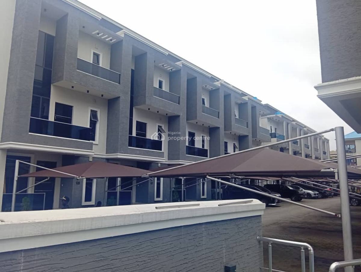 4 Bedroom Serviced Twrrace, Victoria Island (vi), Lagos, Terraced Duplex for Rent