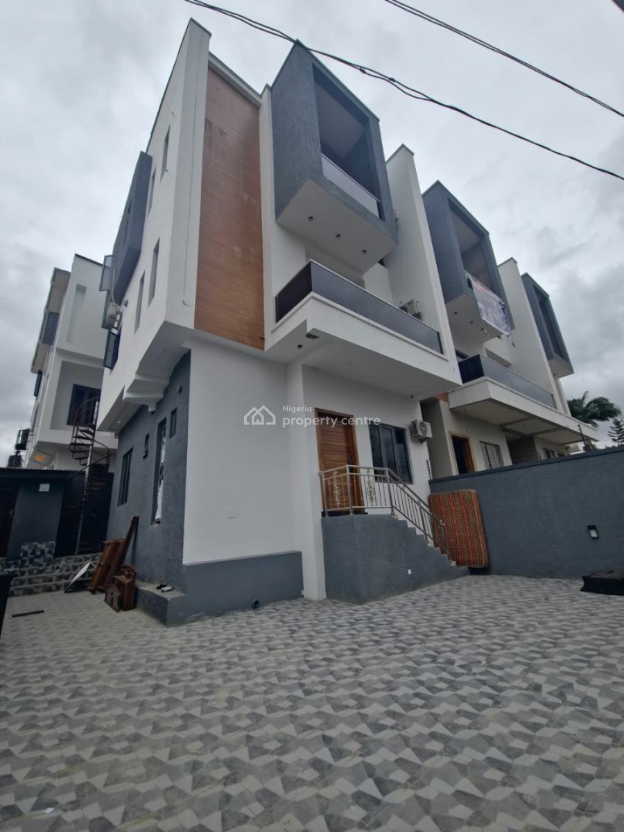 Newly Built 4-bedroom Semi-detached Duplex with Bq, Adeniyi Jones, Ikeja, Lagos, Semi-detached Duplex for Sale