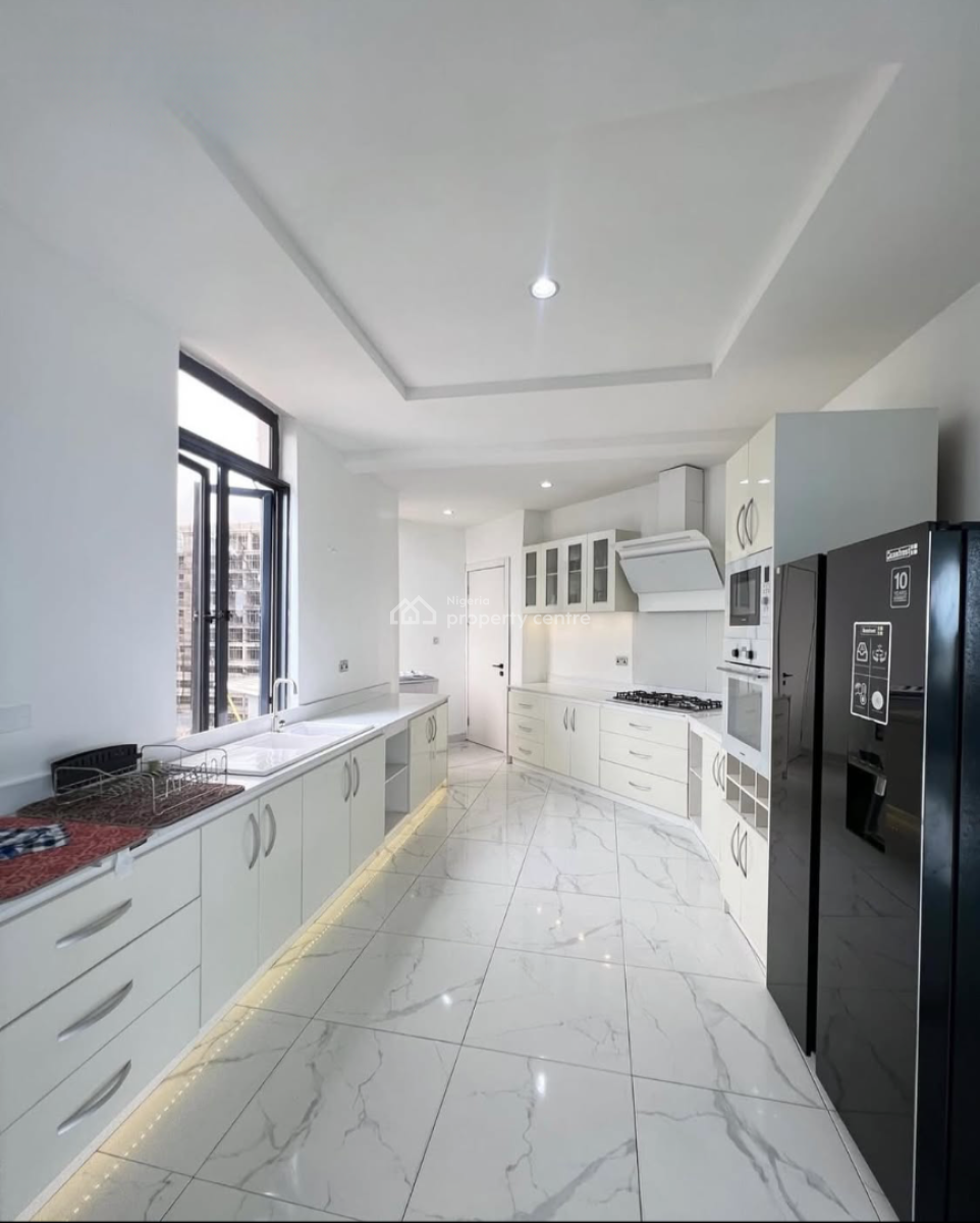 Furnished 3 Bedroom Maisonette with Bq in a Serviced Compound, Off Freedom Way, Lekki Phase 1, Lekki, Lagos, Flat / Apartment for Rent
