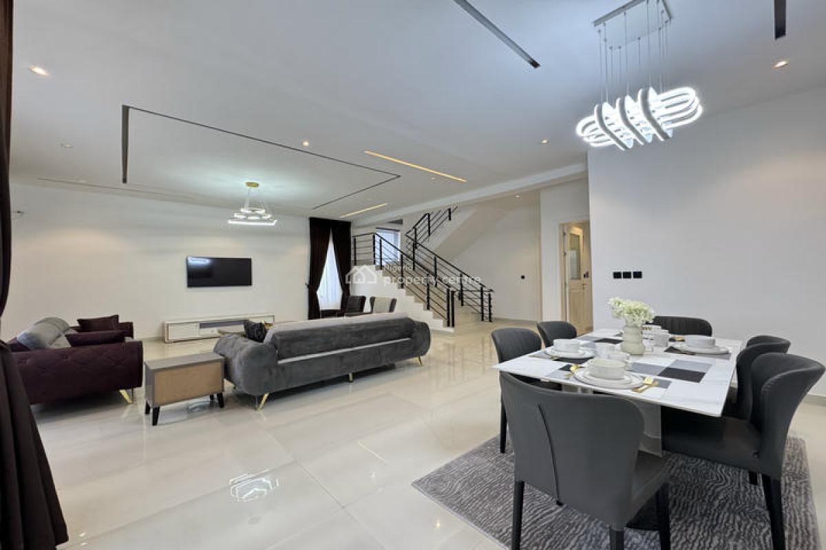 Luxury 4 Bedroom Semi- Detached House with Boys Quarter, Lekki Phase 1, Lekki, Lagos, Semi-detached Duplex for Sale