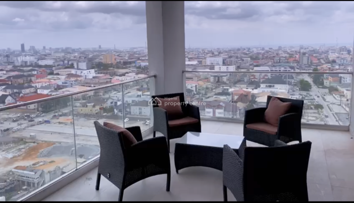 Massive 4 Bedroom Penthouse By The Sea, Close to Pinnacle Station, Oniru, Victoria Island (vi), Lagos, Flat / Apartment for Rent