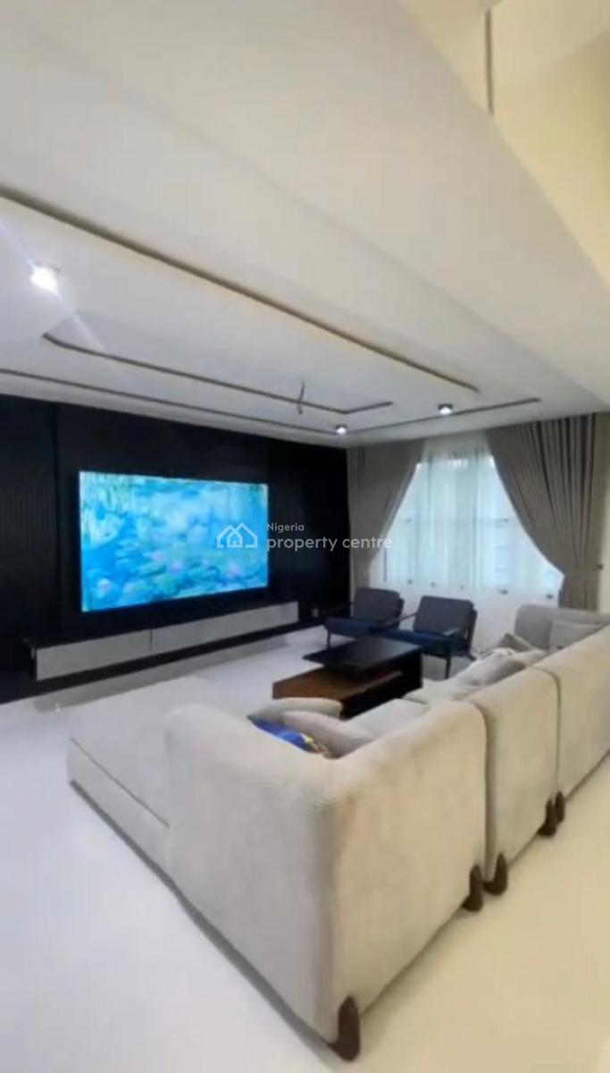 Luxury Partly Furnished and Serviced 4 Bedroom Townhouse with Bq, Lekki Phase 1, Lekki, Lagos, Terraced Duplex for Rent