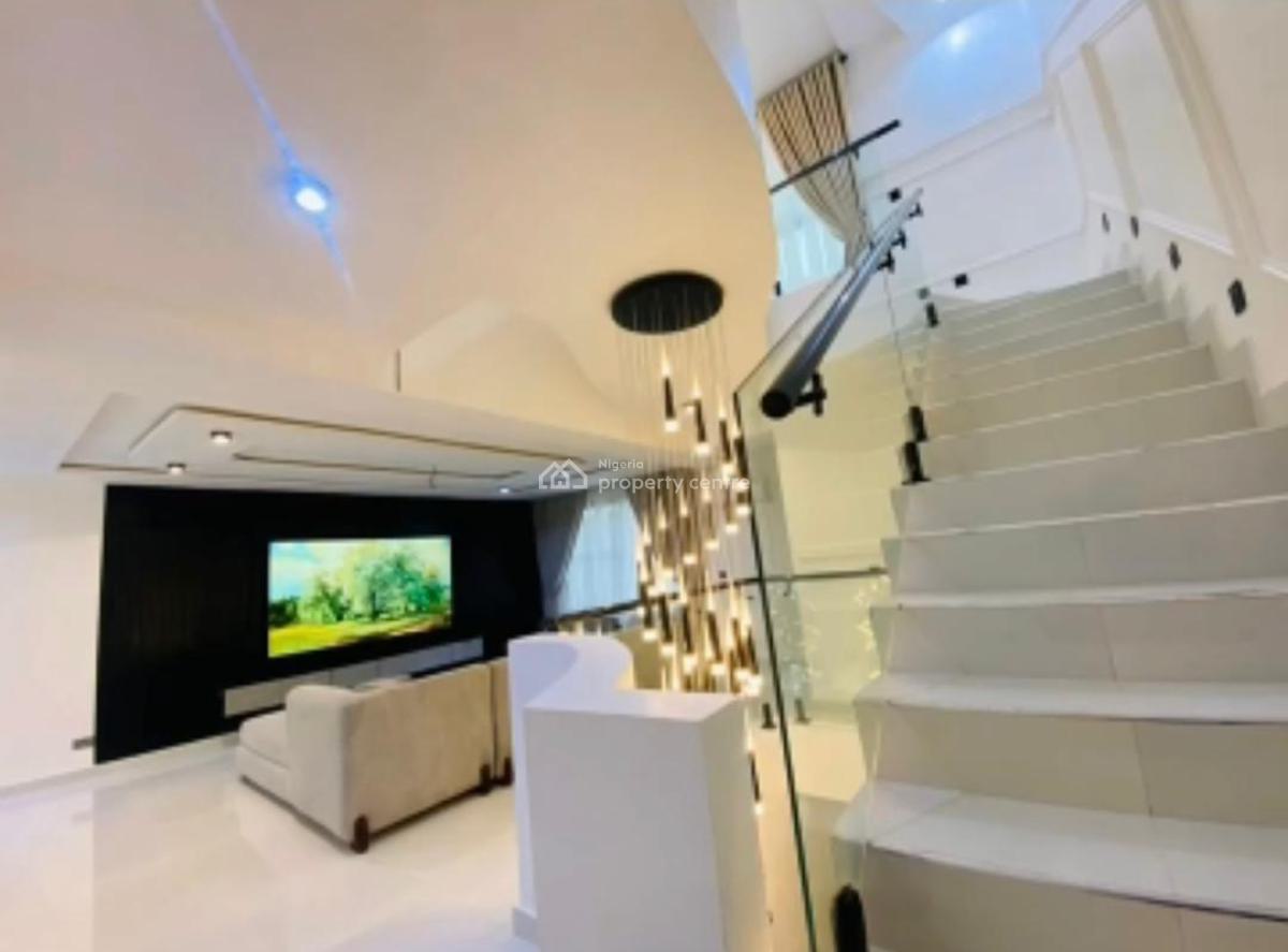 Luxury Partly Furnished and Serviced 4 Bedroom Townhouse with Bq, Lekki Phase 1, Lekki, Lagos, Terraced Duplex for Rent