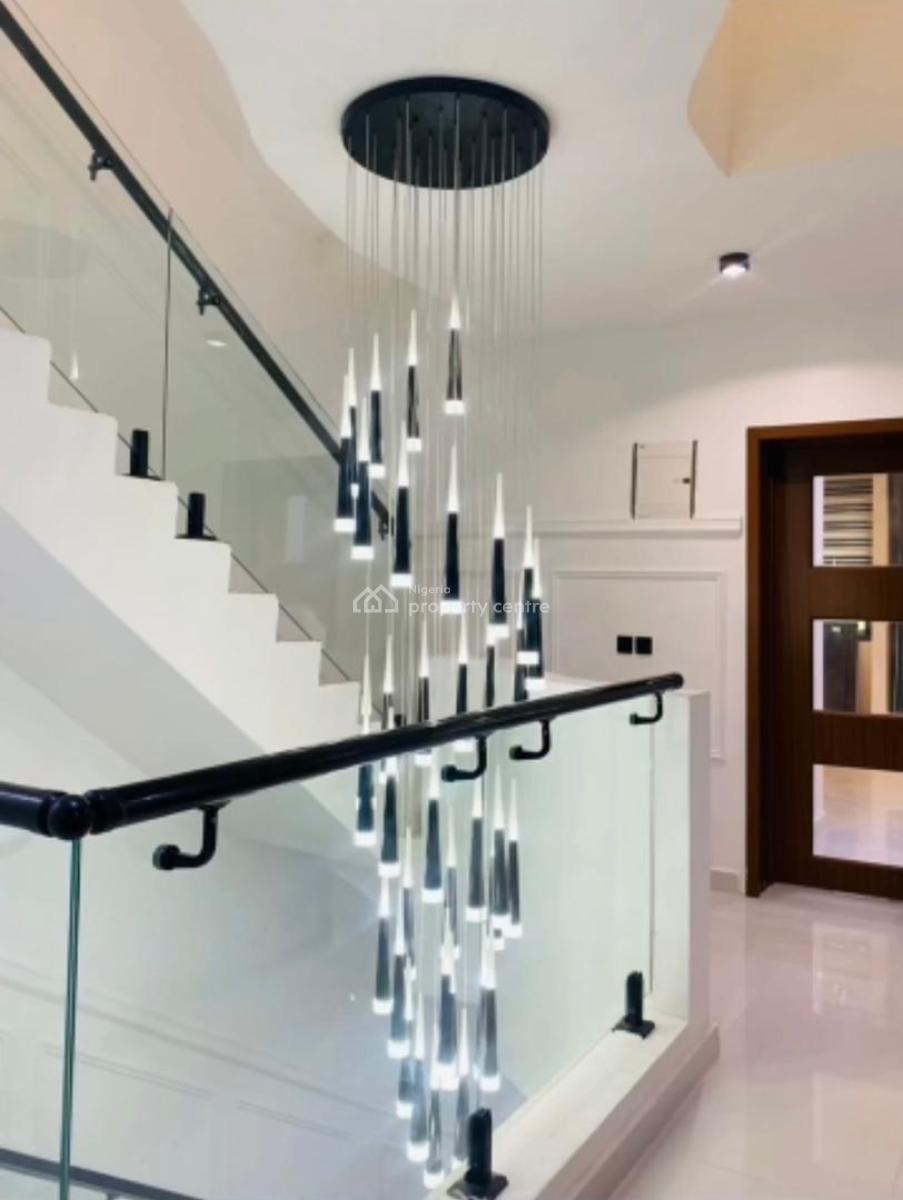Luxury Partly Furnished and Serviced 4 Bedroom Townhouse with Bq, Lekki Phase 1, Lekki, Lagos, Terraced Duplex for Rent