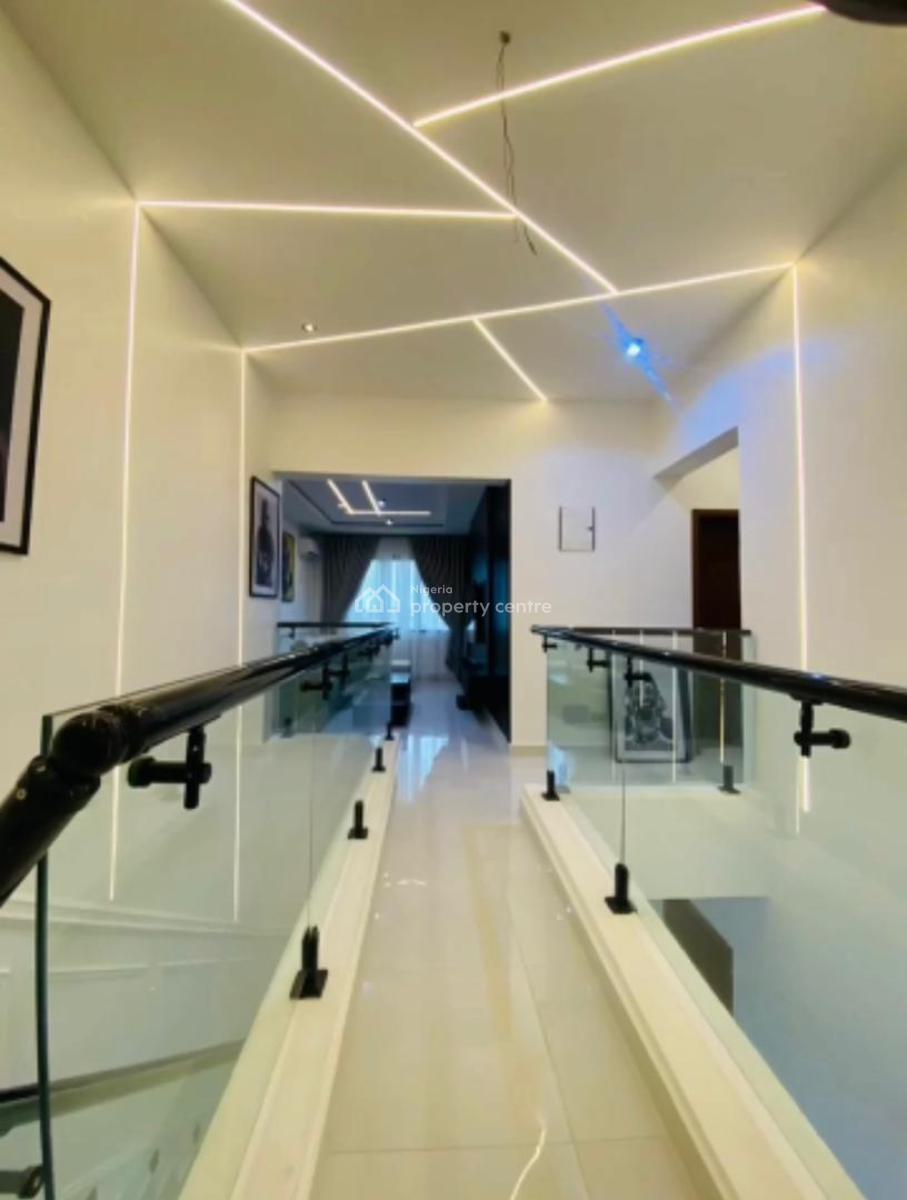 Luxury Partly Furnished and Serviced 4 Bedroom Townhouse with Bq, Lekki Phase 1, Lekki, Lagos, Terraced Duplex for Rent