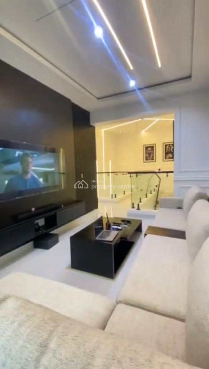 Luxury Partly Furnished and Serviced 4 Bedroom Townhouse with Bq, Lekki Phase 1, Lekki, Lagos, Terraced Duplex for Rent