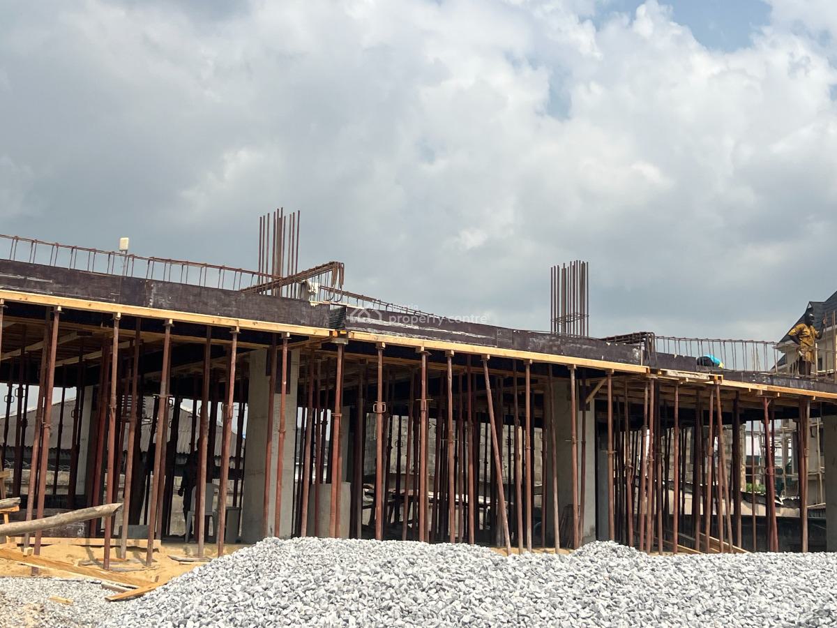 2 Bedroom-maisonette with Bq Finished, Phase 2, Gra, Ogudu, Lagos, Terraced Duplex for Sale