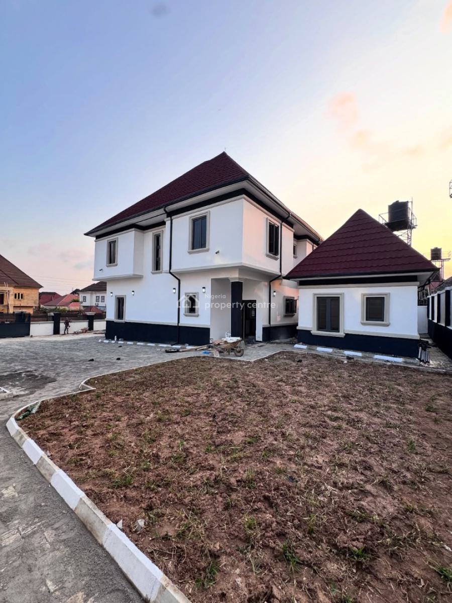 Brand New Tastefully Built Spacious 4 Bedroom Detached with 2 Rooms Bq, Life Camp, Abuja, Detached Duplex for Sale