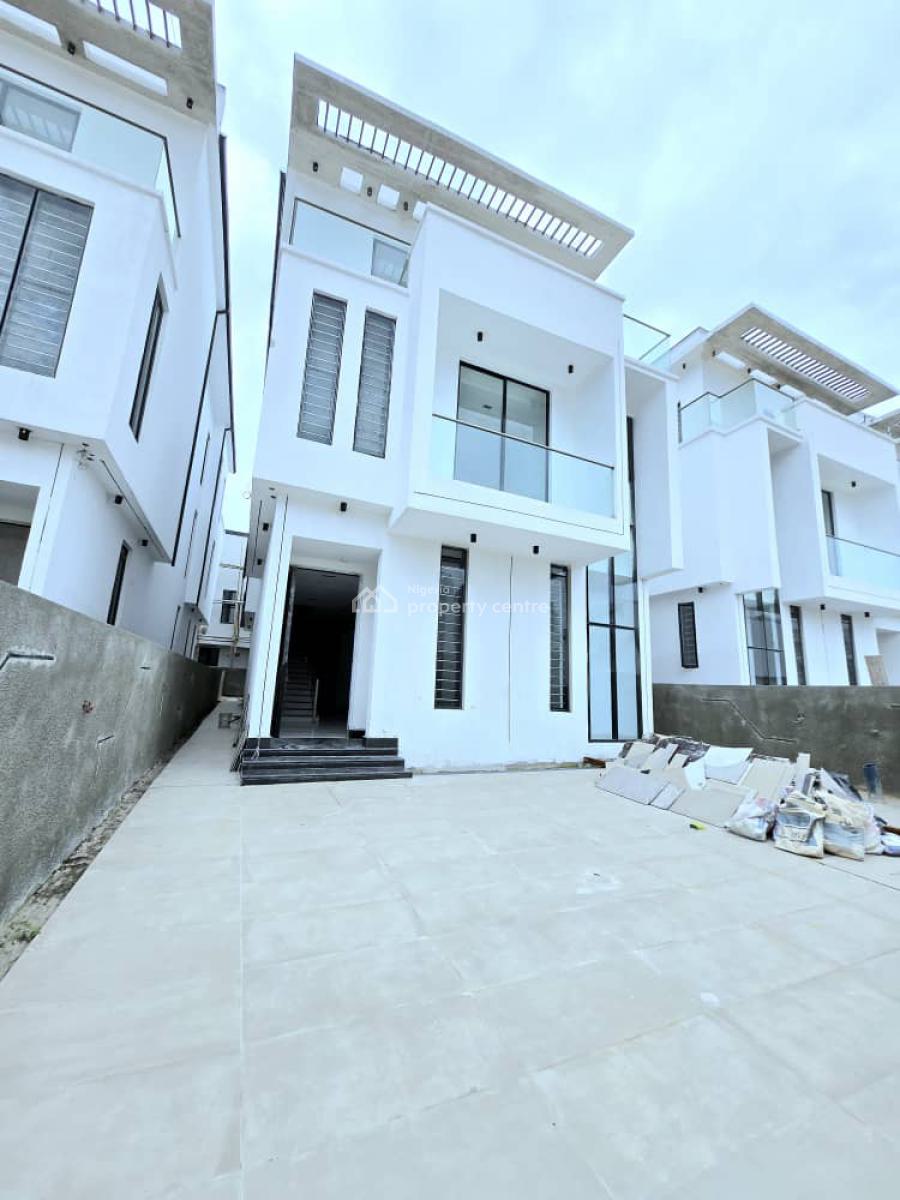 Contemporary Spacious 5 Bedroom Fully Detached Duplex, Chevron, Lekki, Lagos, Detached Duplex for Sale