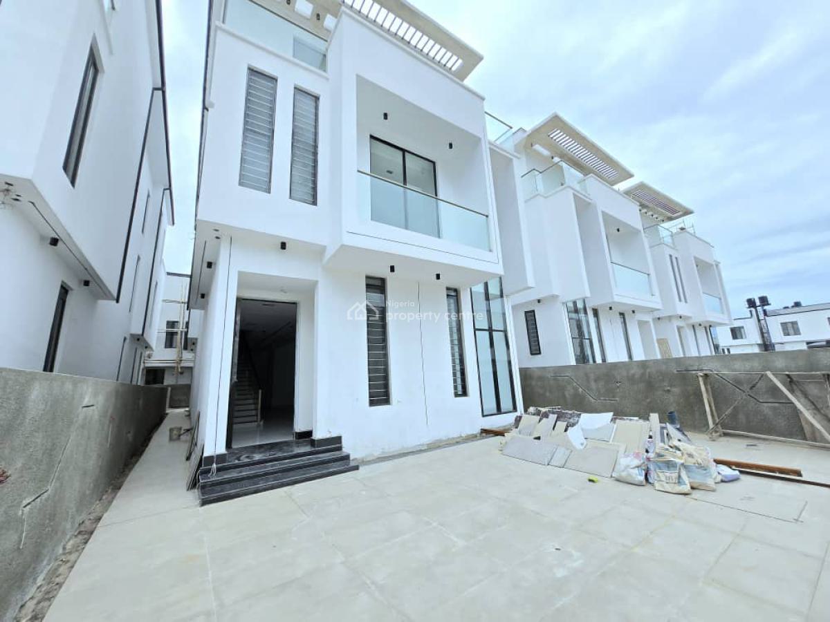 Contemporary Spacious 5 Bedroom Fully Detached Duplex, Chevron, Lekki, Lagos, Detached Duplex for Sale