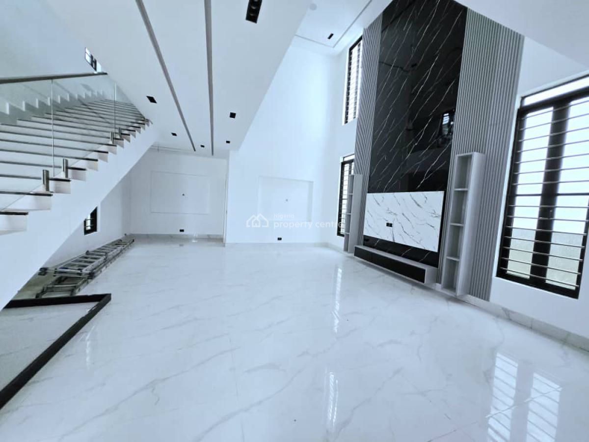 Contemporary Spacious 5 Bedroom Fully Detached Duplex, Chevron, Lekki, Lagos, Detached Duplex for Sale