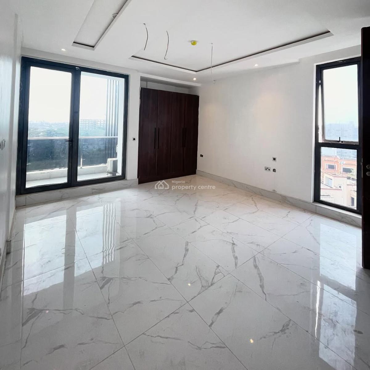 Waterfront 4 Bedroom Fully Detached House with Study Room & Bq, Osborne Foreshore Estate Phase 1, Ikoyi, Lagos, Detached Duplex for Rent