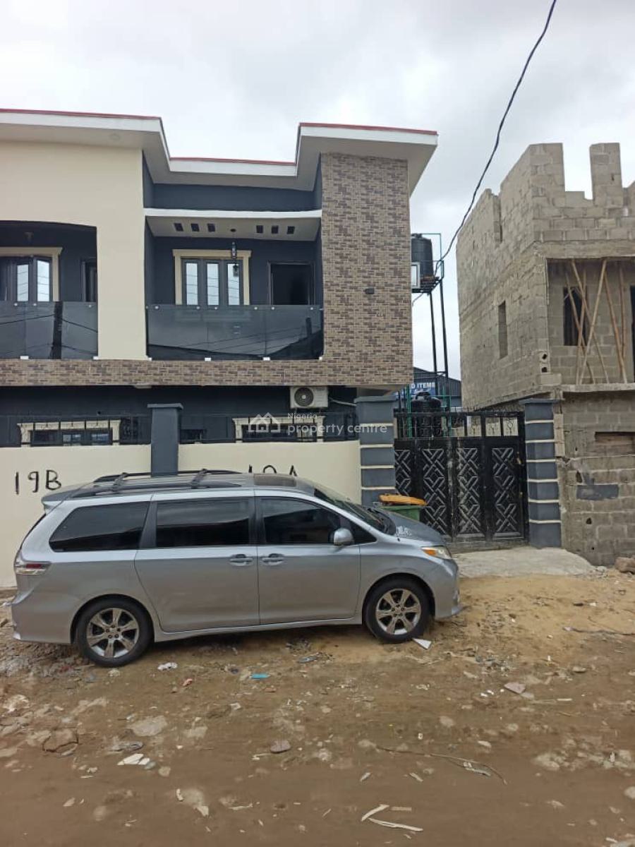Newly Built 2 Bedroom Duplex, Aqua View Estate, Ori-oke, Ogudu, Lagos, Semi-detached Duplex for Sale