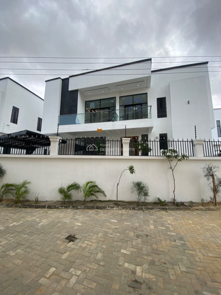 a Contemporary 5 Bedrooms Detached Duplex with Private Pool, Chevron Lekki, Lekki Phase 2, Lekki, Lagos, Detached Duplex for Rent