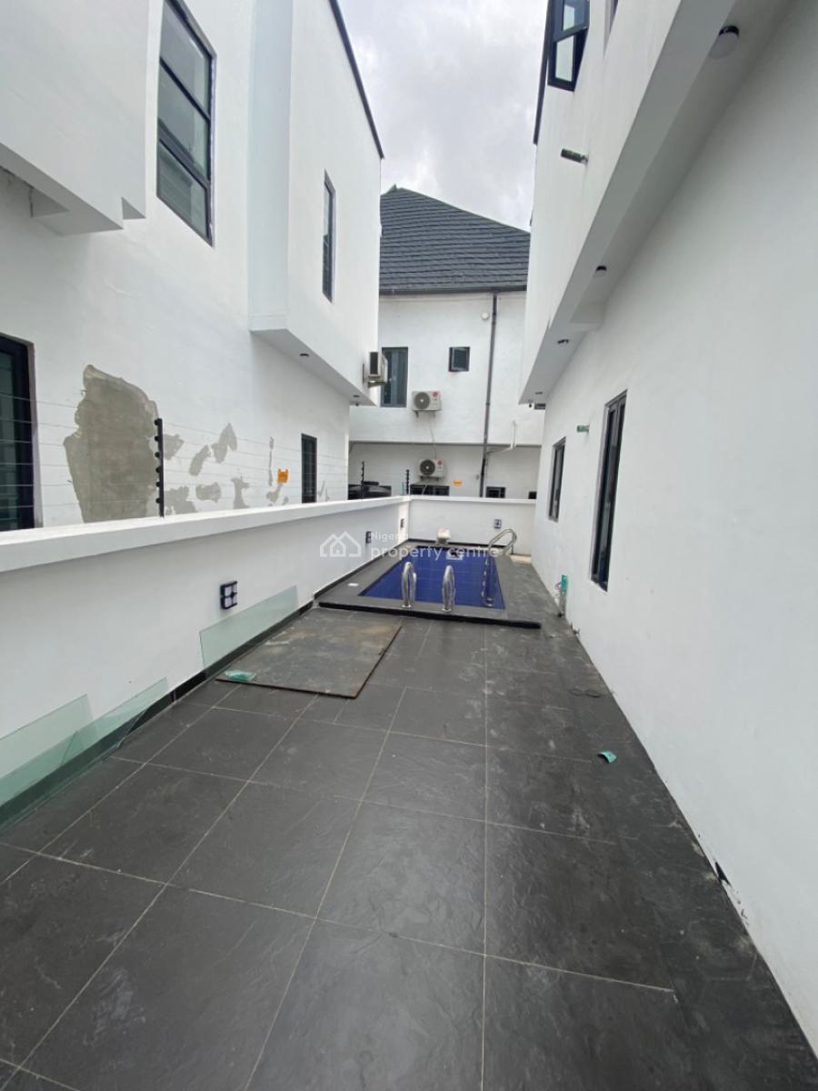 a Contemporary 5 Bedrooms Detached Duplex with Private Pool, Chevron Lekki, Lekki Phase 2, Lekki, Lagos, Detached Duplex for Rent
