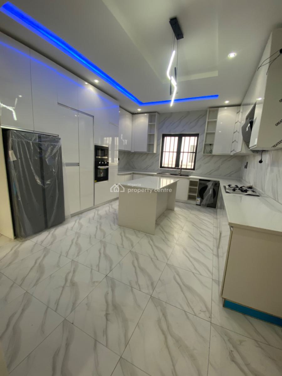 a Contemporary 5 Bedrooms Detached Duplex with Private Pool, Chevron Lekki, Lekki Phase 2, Lekki, Lagos, Detached Duplex for Rent