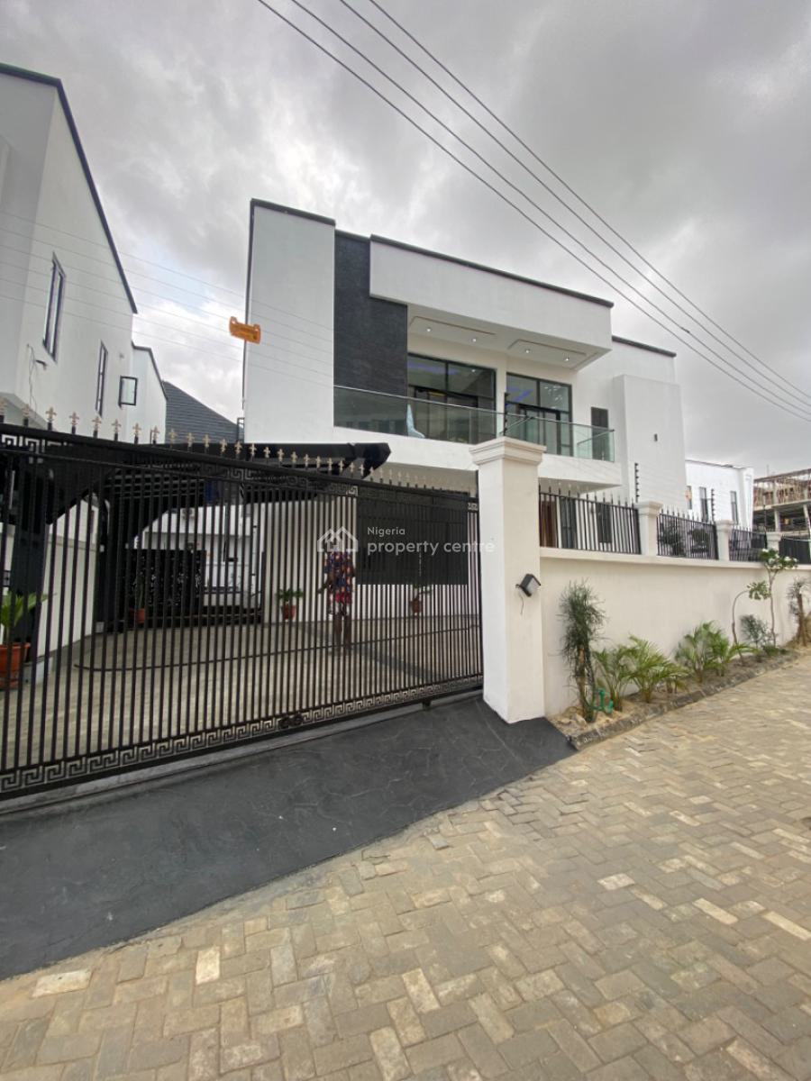 a Contemporary 5 Bedrooms Detached Duplex with Private Pool, Chevron Lekki, Lekki Phase 2, Lekki, Lagos, Detached Duplex for Rent