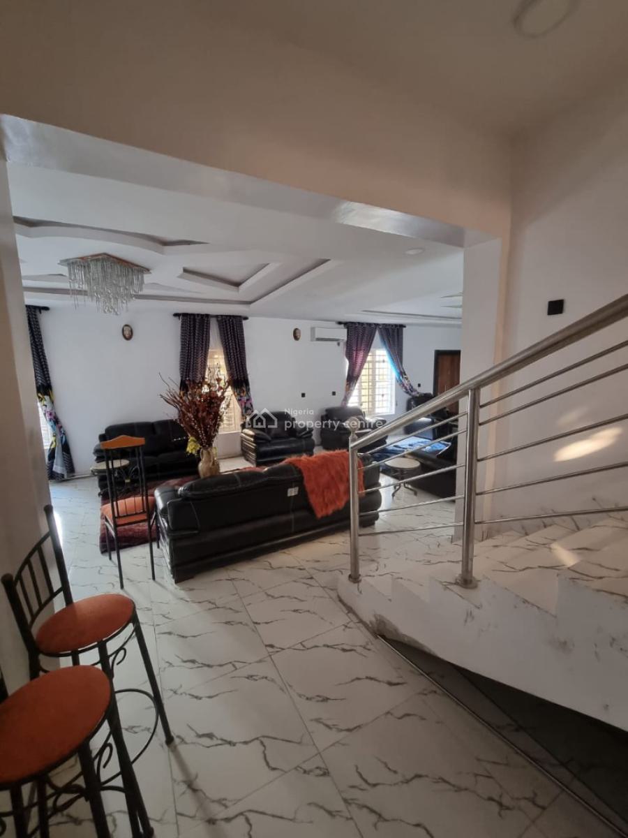 Luxury Built 3 Bedroom Fully Detached Duplex Sitting on 600sqm2 Land, Northern Forshore Estate Chevron, Lekki, Lagos, Detached Duplex for Sale