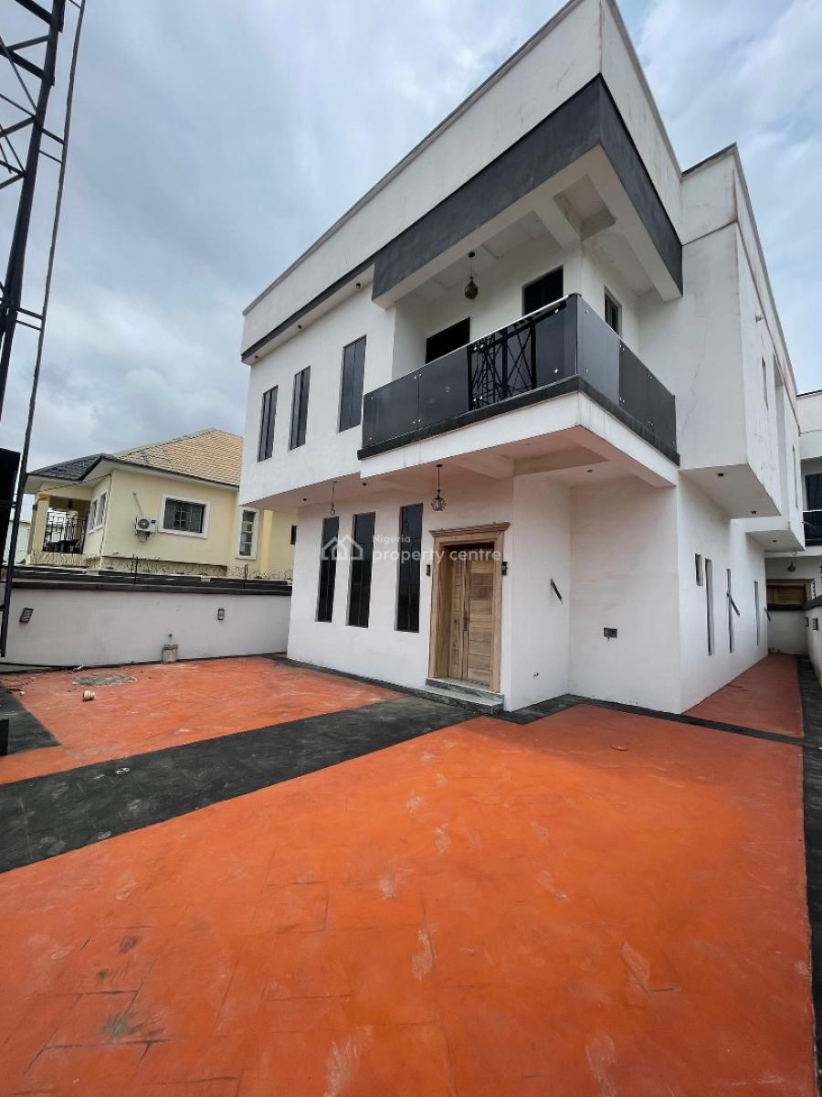 Brandnew 5bedroom Fully Detached Duplex with Bq, By Abraham Adesanya, Ajah, Lagos, Detached Duplex for Rent