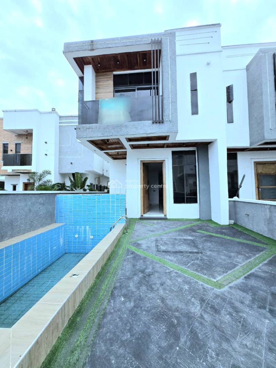 4-bedroom Semi Detached Duplex, Chevron, Lekki, Lagos, Detached Duplex for Sale