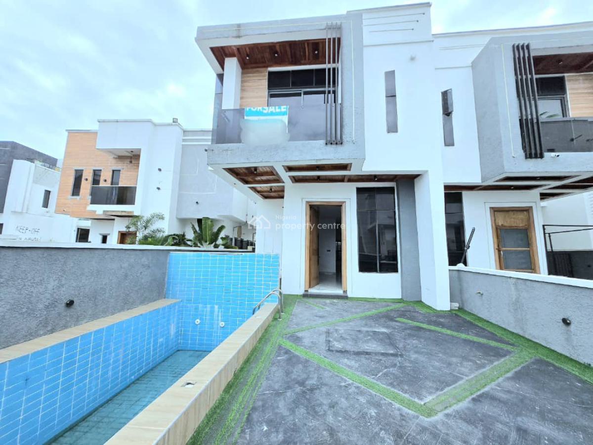 4-bedroom Semi Detached Duplex, Chevron, Lekki, Lagos, Detached Duplex for Sale
