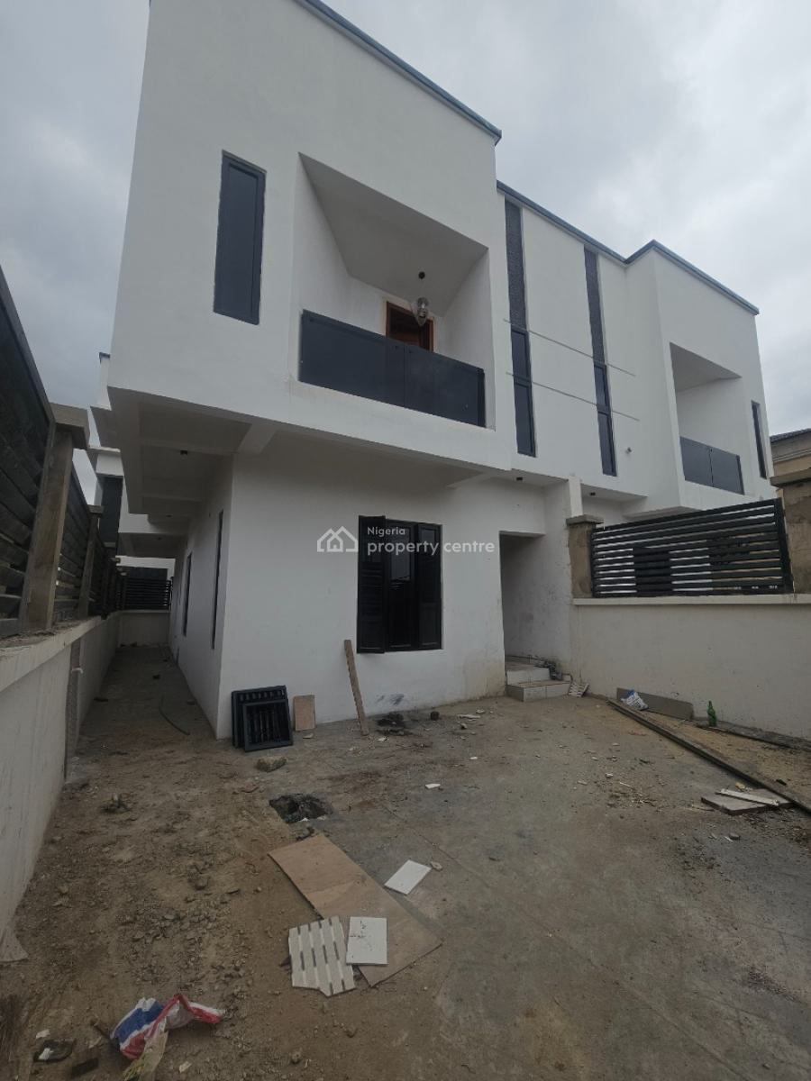 Newly Built 4 Bedroom Semi Detached Duplex, Gbagada, Lagos, House for Sale