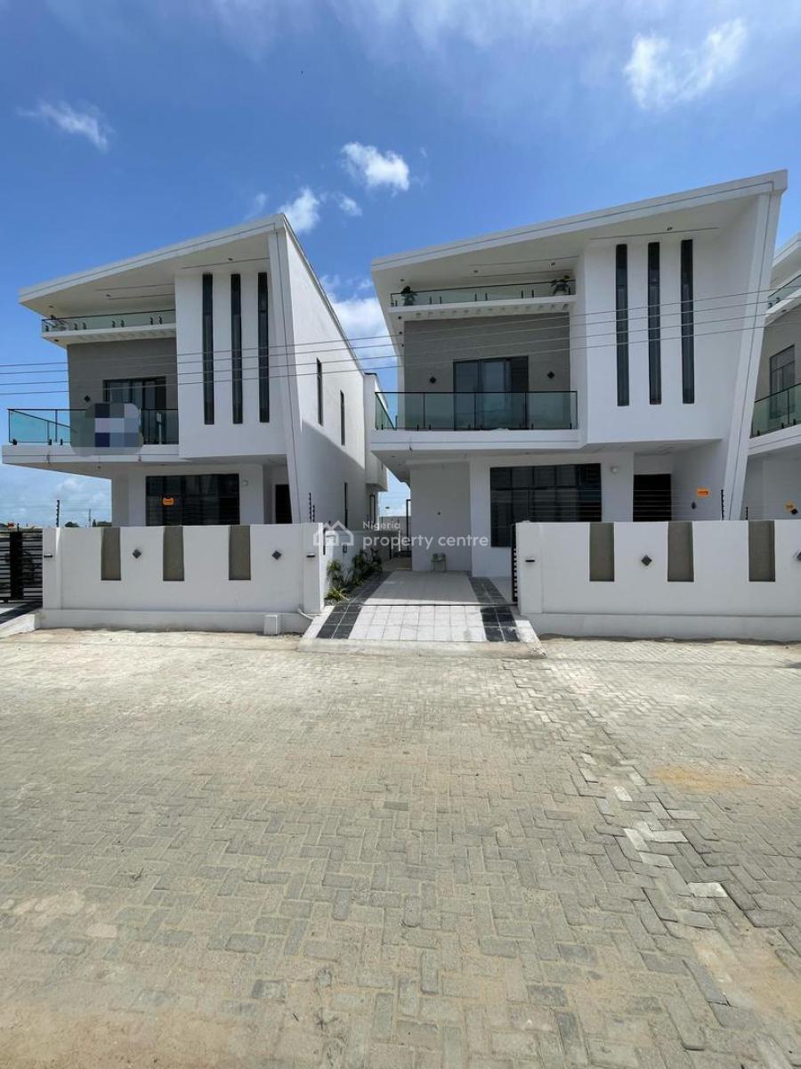 Newly Built 4 Bedrooms Fully-detached Duplex with Bq, Ajah, Lagos, Detached Duplex for Sale