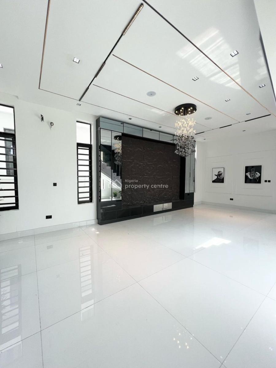 Luxurious 5 Bedrooms Fully-detached Duplex with Bq, Chevron, Lekki, Lagos, Detached Duplex for Sale
