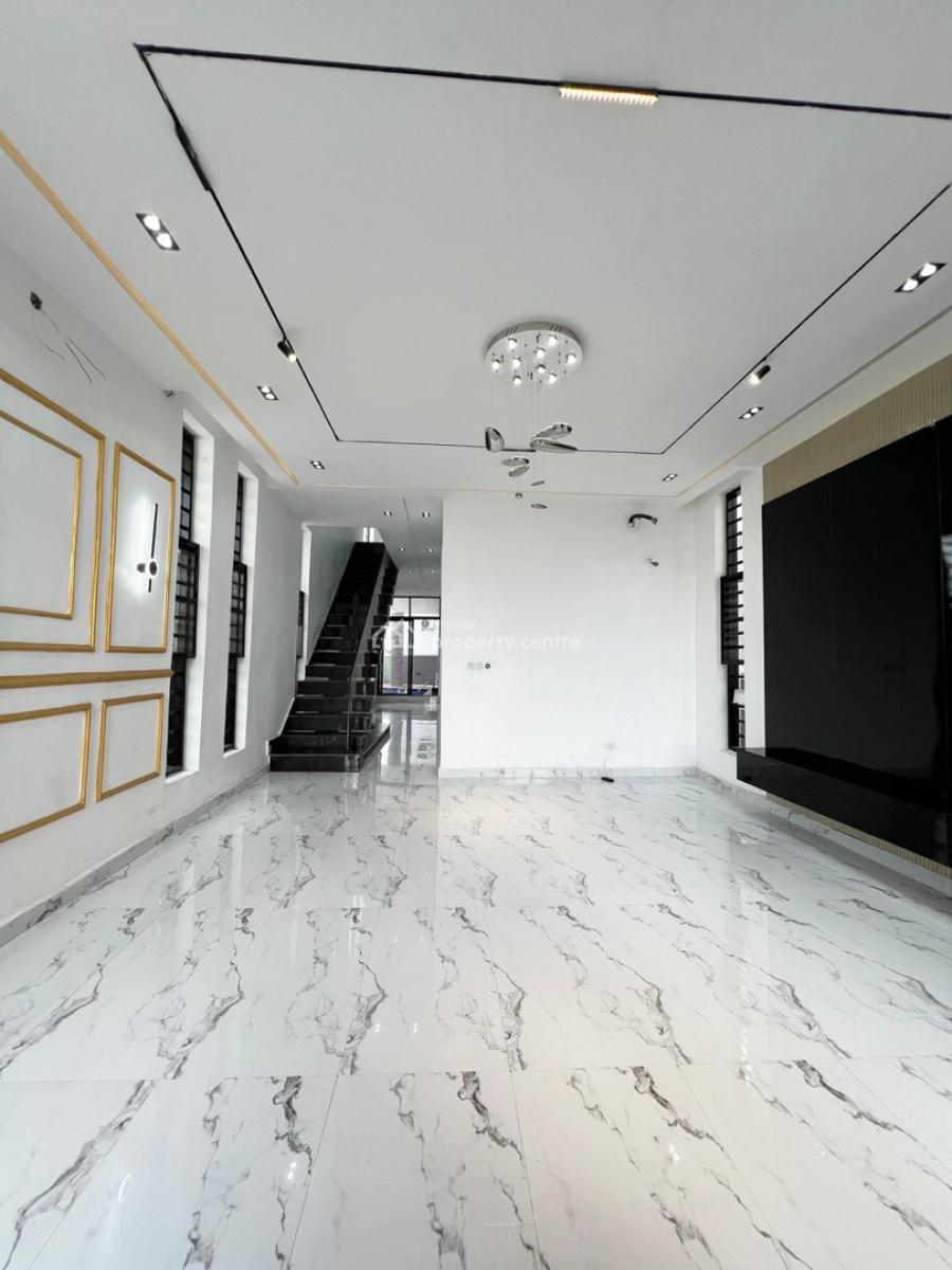 Luxurious 5 Bedrooms Fully-detached Duplex with Bq, Chevron, Lekki, Lagos, Detached Duplex for Sale