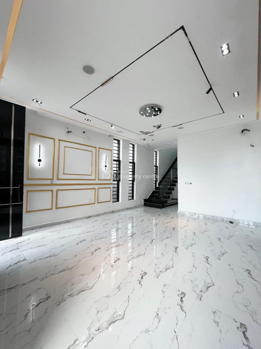 Luxurious 5 Bedrooms Fully-detached Duplex with Bq, Chevron, Lekki, Lagos, Detached Duplex for Sale