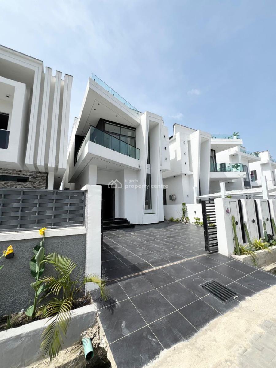 Luxurious 5 Bedrooms Fully-detached Duplex with Bq, Ajah, Lagos, Detached Duplex for Sale