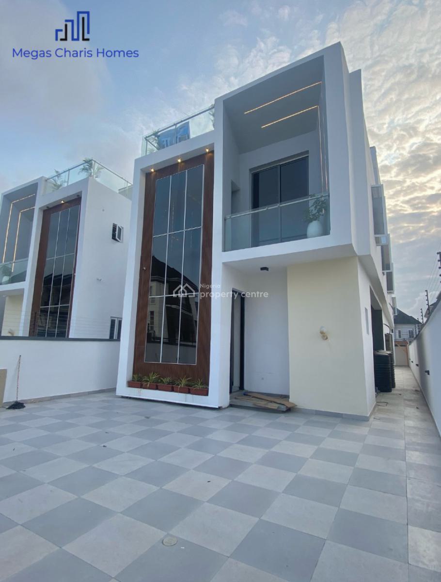 Luxurious 5 Bedroom Detached Duplex with Bq, Chevron, Lekki Phase 1, Lekki, Lagos, Detached Duplex for Sale